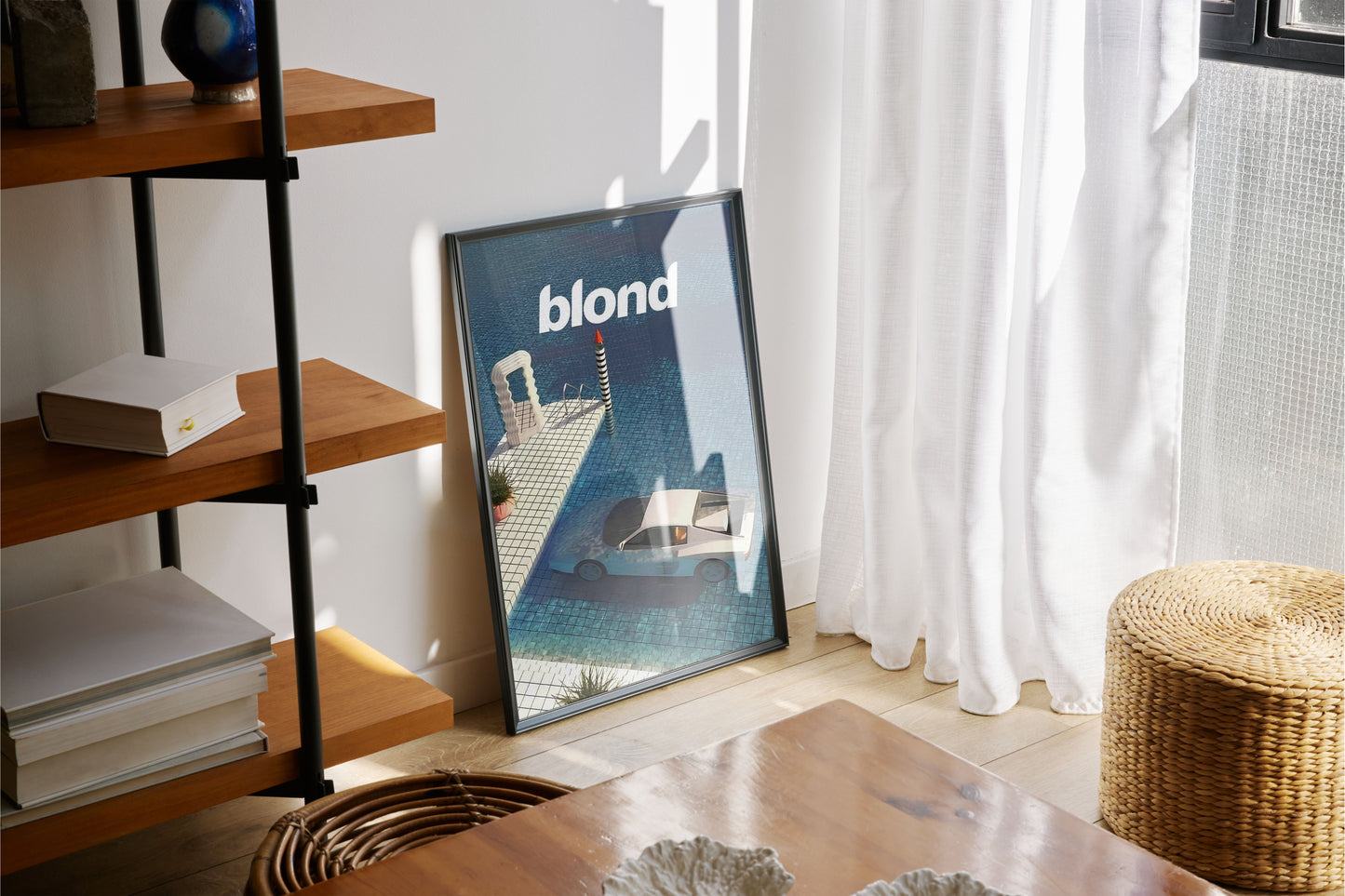 Frank Ocean Blond Album Poster – Pop Music Canvas Wall Art, Home Decor, Fan Gift