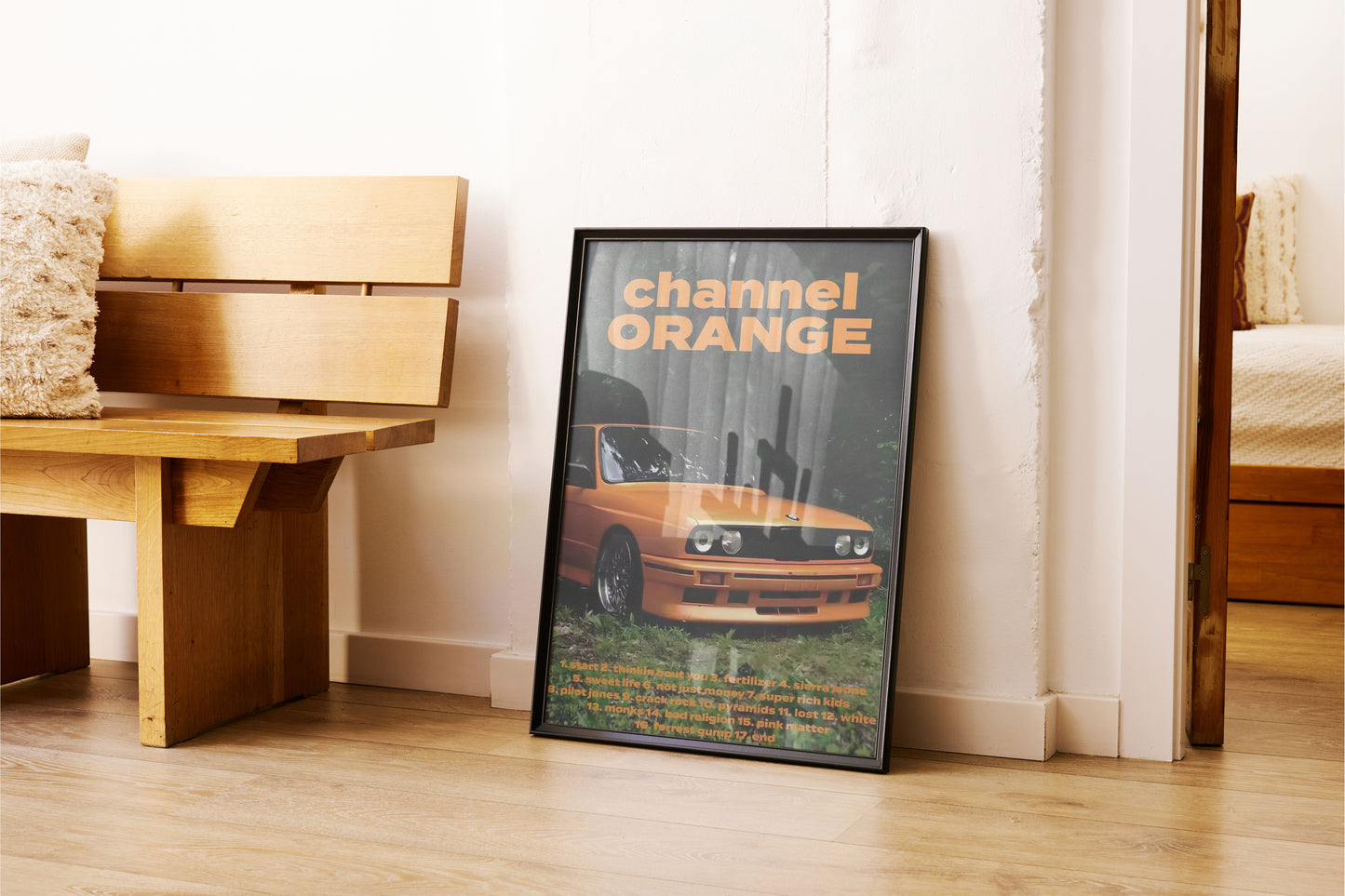 Frank Ocean Channel Orange Poster: Hypebeast Car Music Wall Art