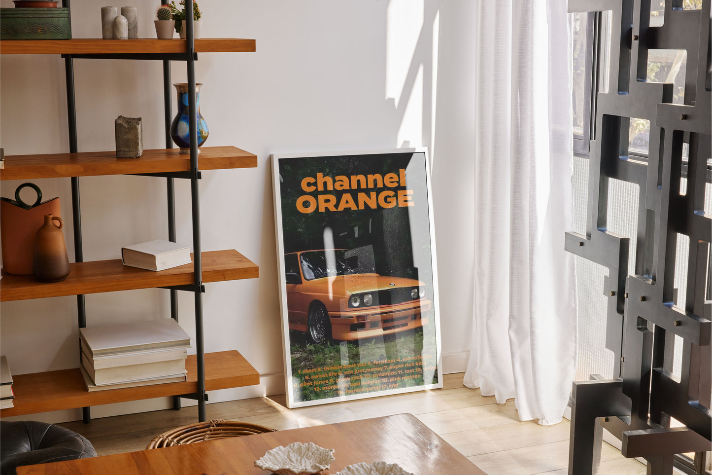 Frank Ocean Channel Orange Poster: Hypebeast Car Music Wall Art