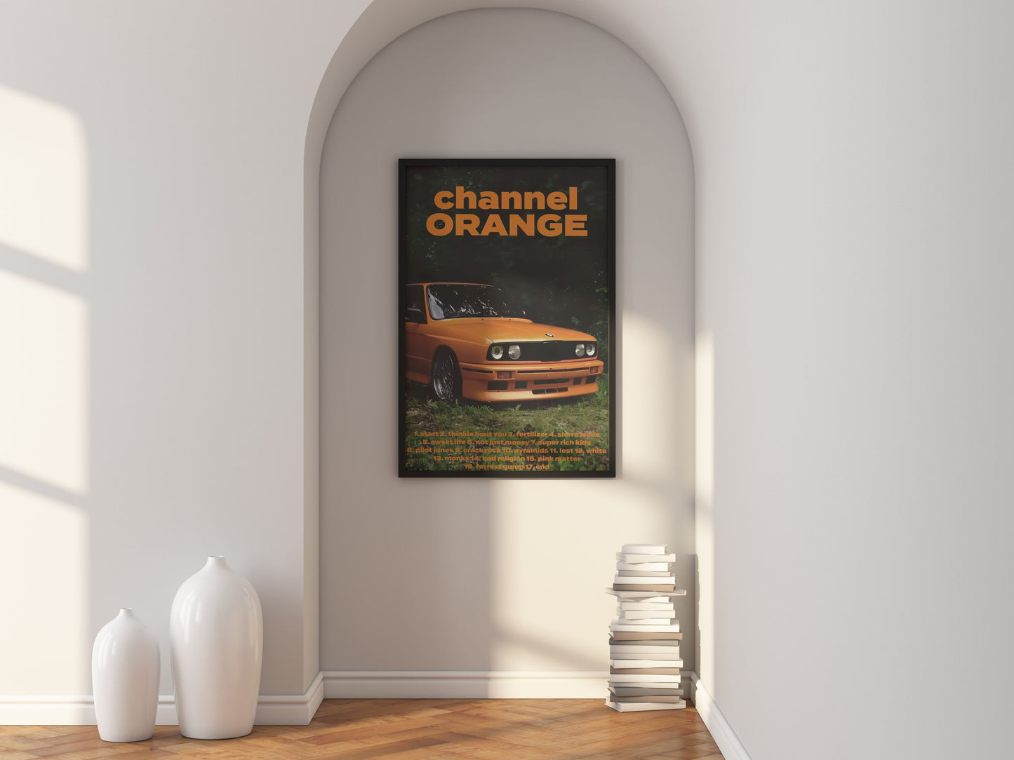 Frank Ocean Channel Orange Poster: Hypebeast Car Music Wall Art