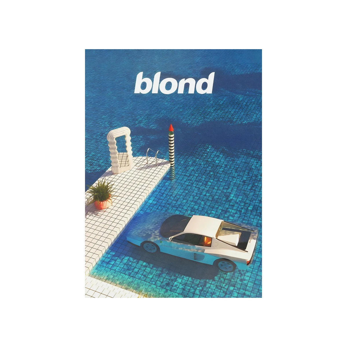Frank Ocean Blond Album Poster – Pop Music Canvas Wall Art, Home Decor, Fan Gift