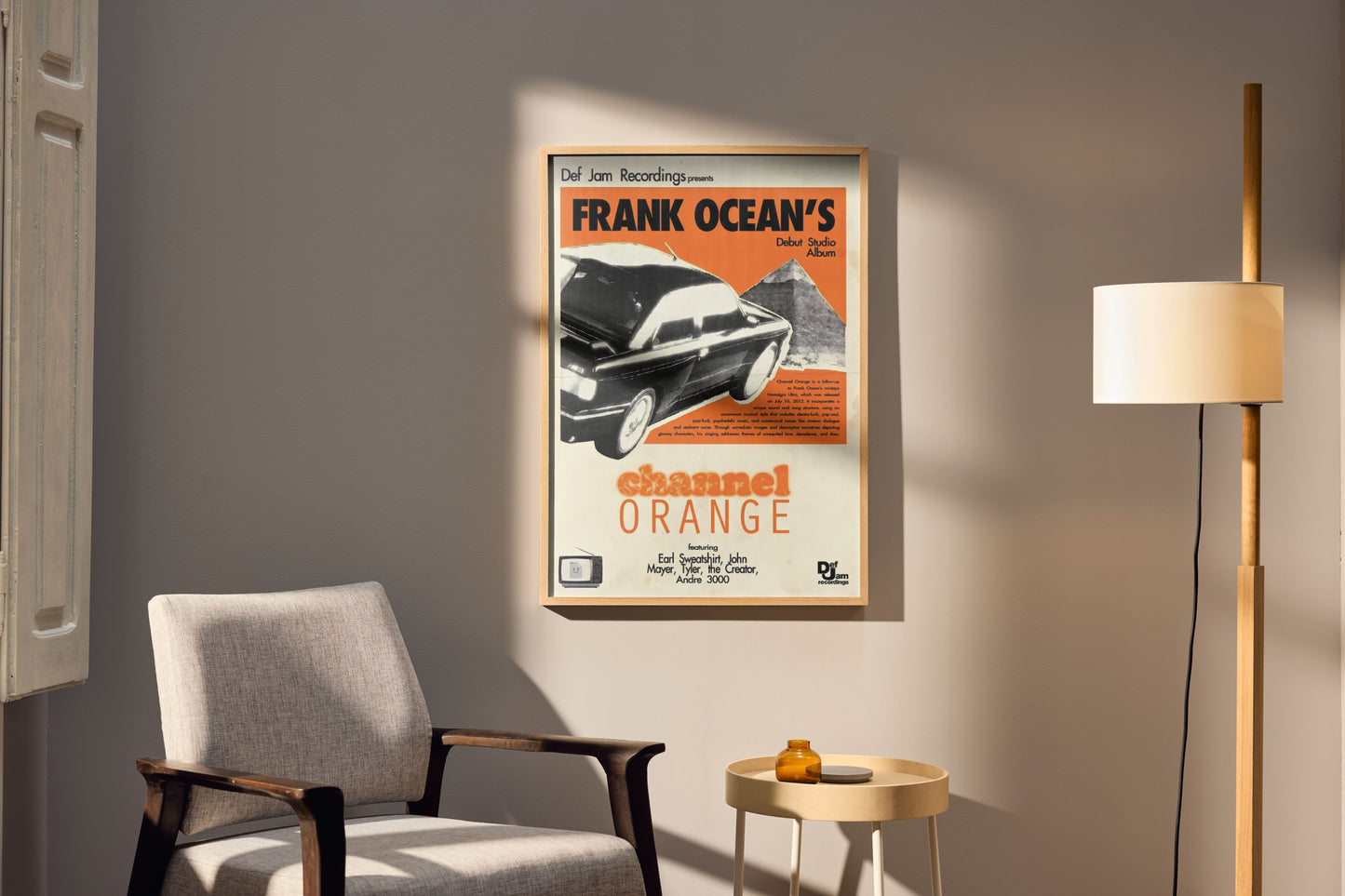 Frank Ocean Channel Orange Album Prints Poster Pop Music Artists Unframed