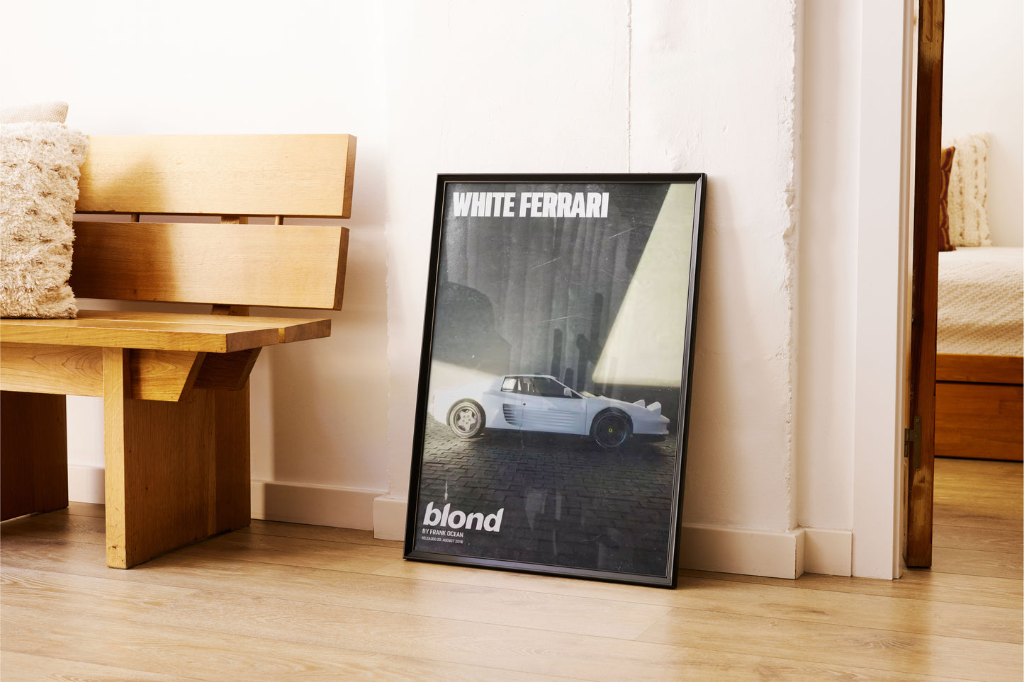 Modern Blond Frank Ocean Hypebeast Rap Fashion Album Wall Art Canvas