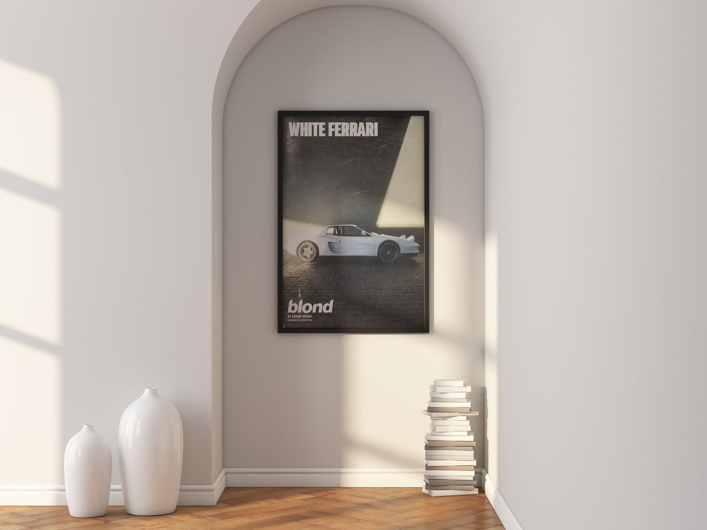 Modern Blond Frank Ocean Hypebeast Rap Fashion Album Wall Art Canvas